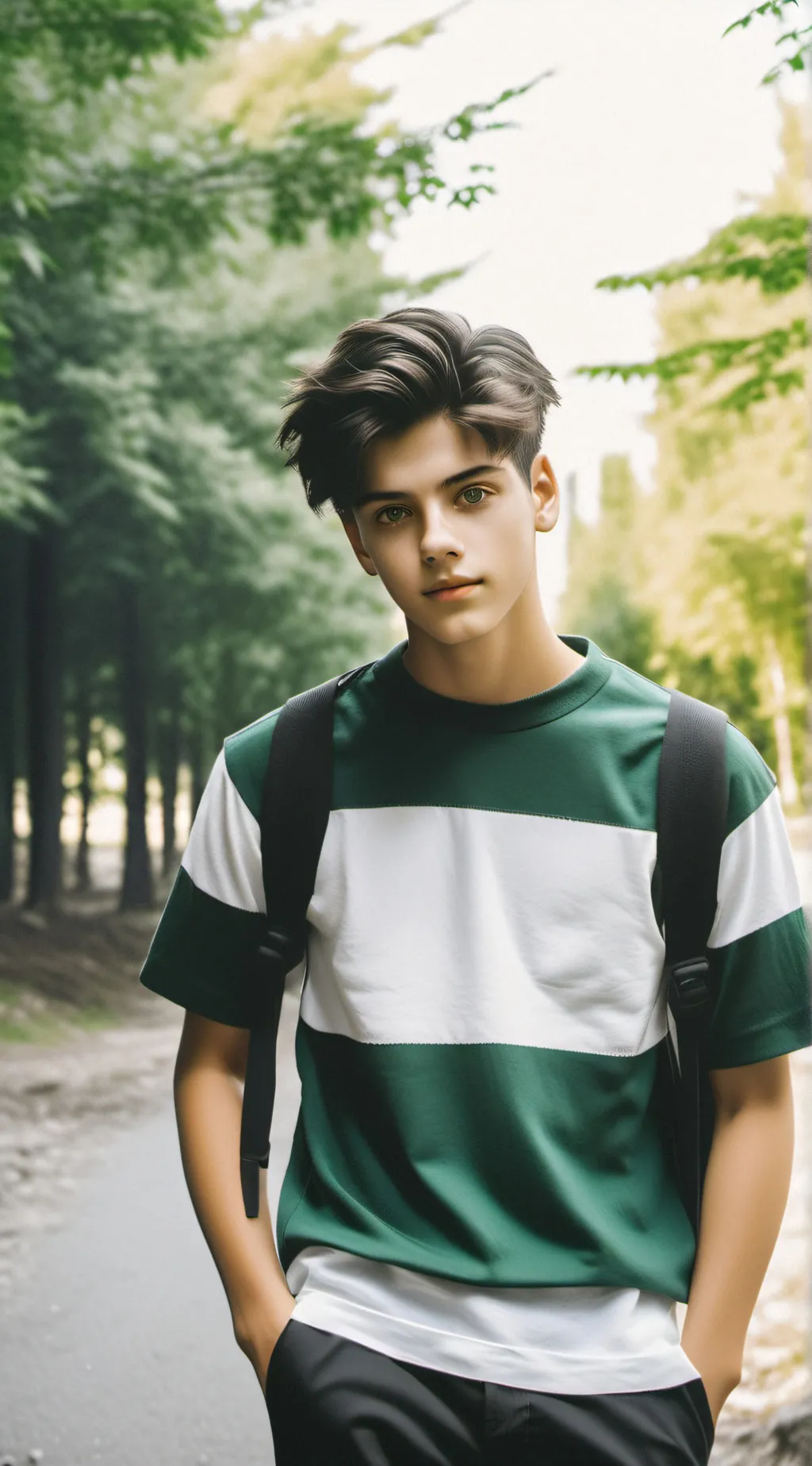 ai character: Adam Heredia  background