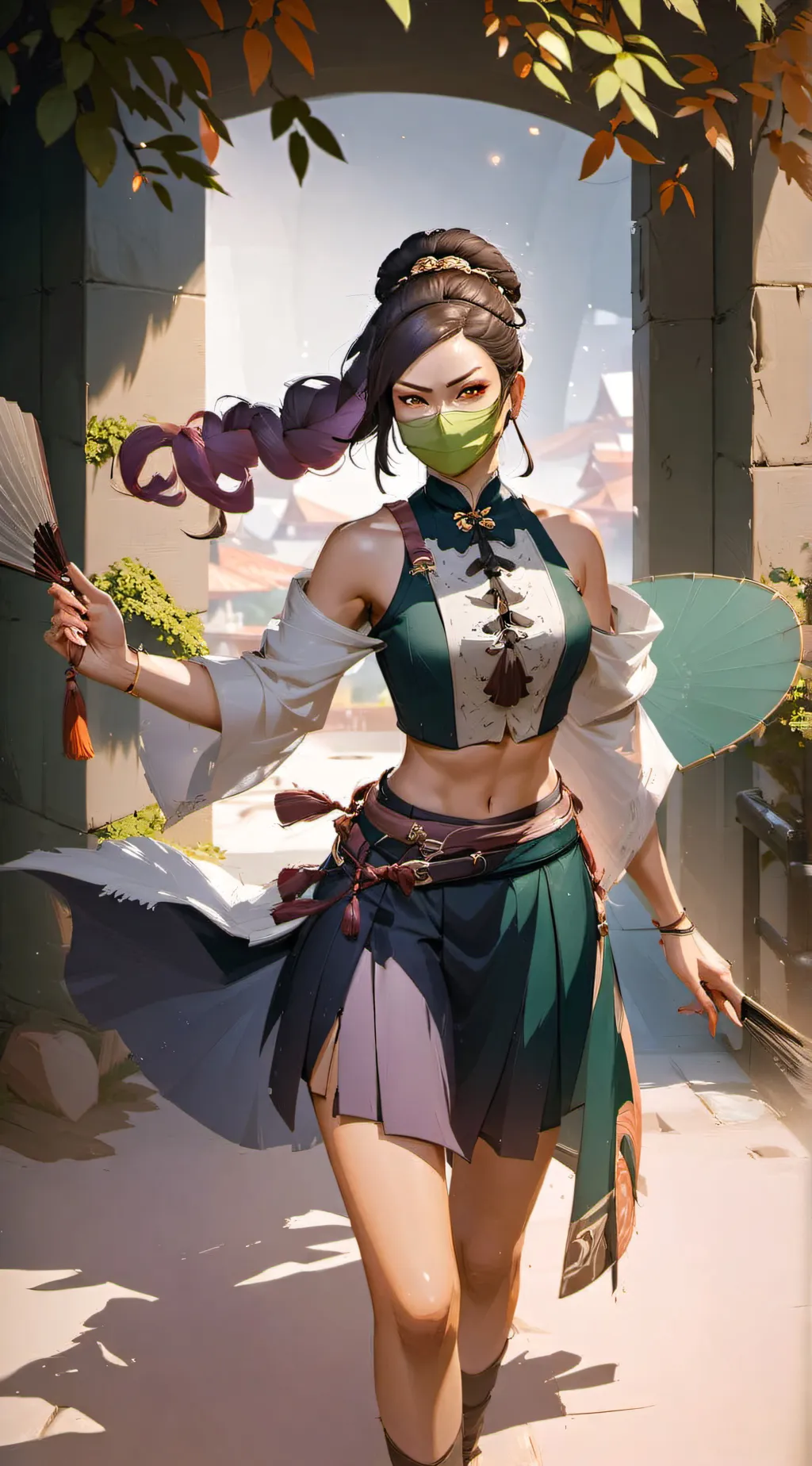 ai character: Adelejda (Past) background