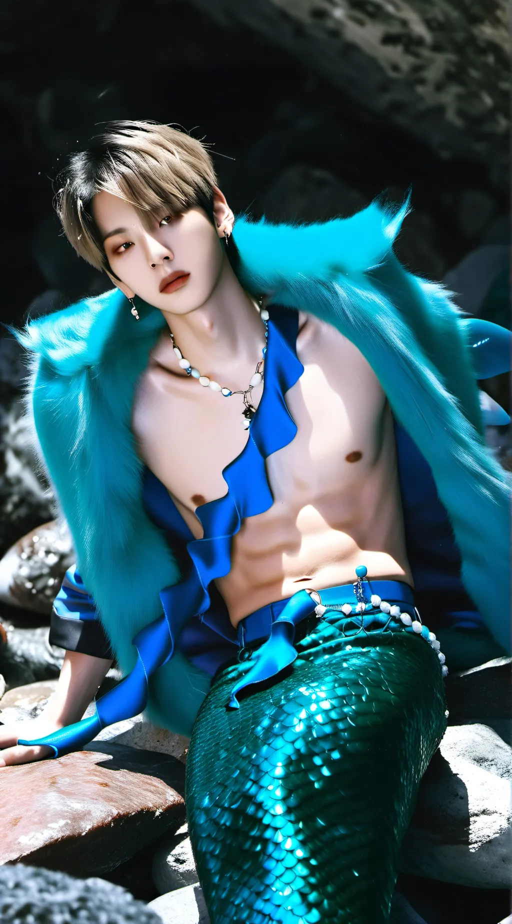 ai character: Yeonjun  background