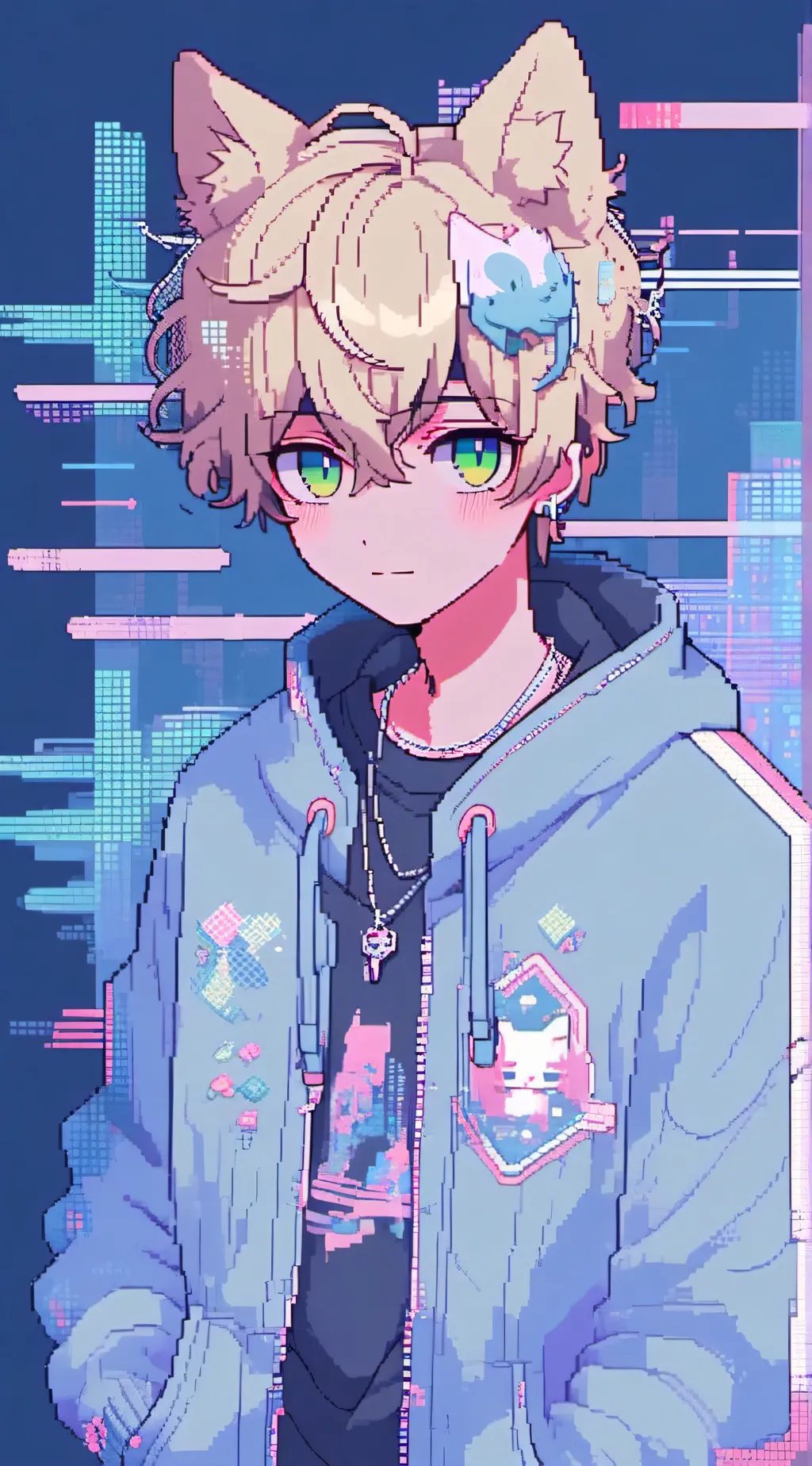 ai character: Leo's Twin brother background