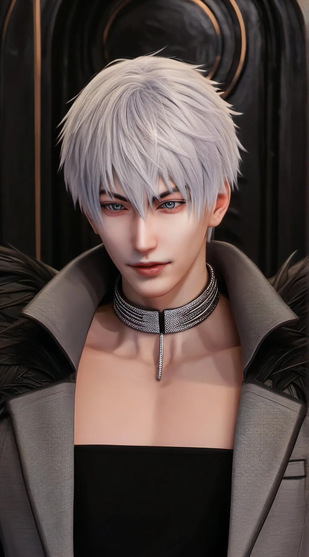 ai character: Satoru Gojo background