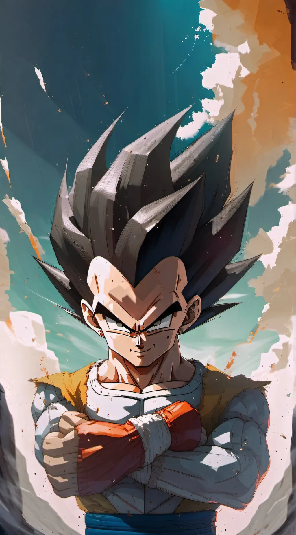 ai character: Vegeta background