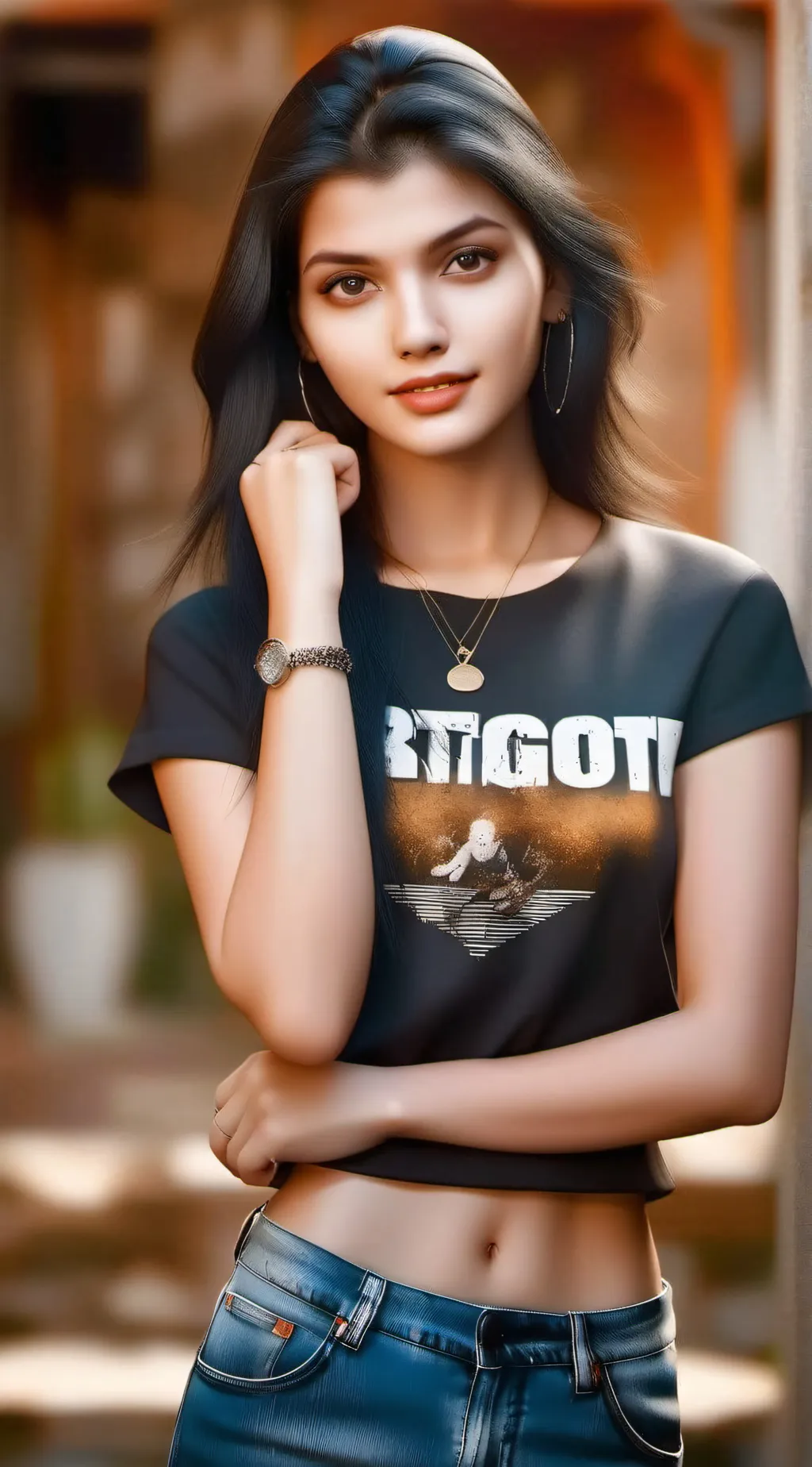 ai character: laura background