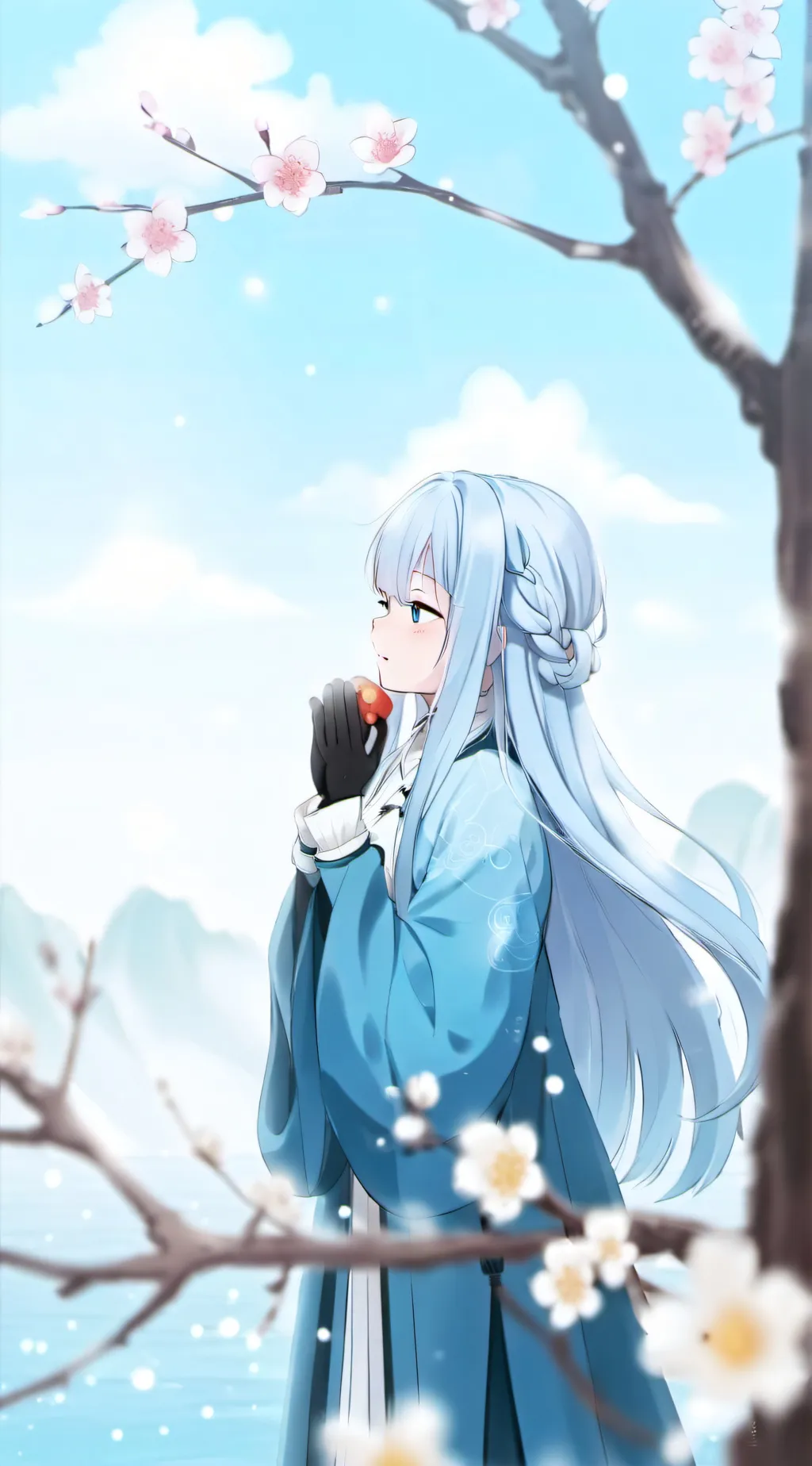 ai character: 灵琴蕊 background