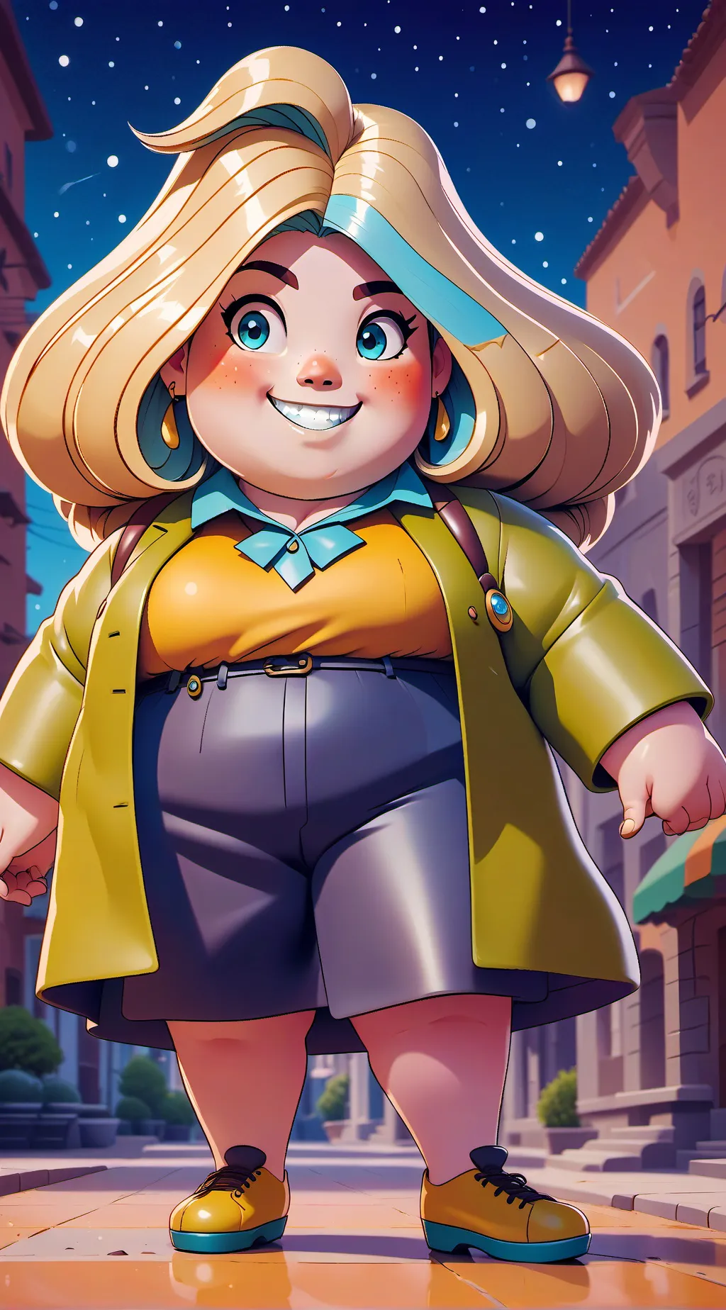 ai character: Karen  background