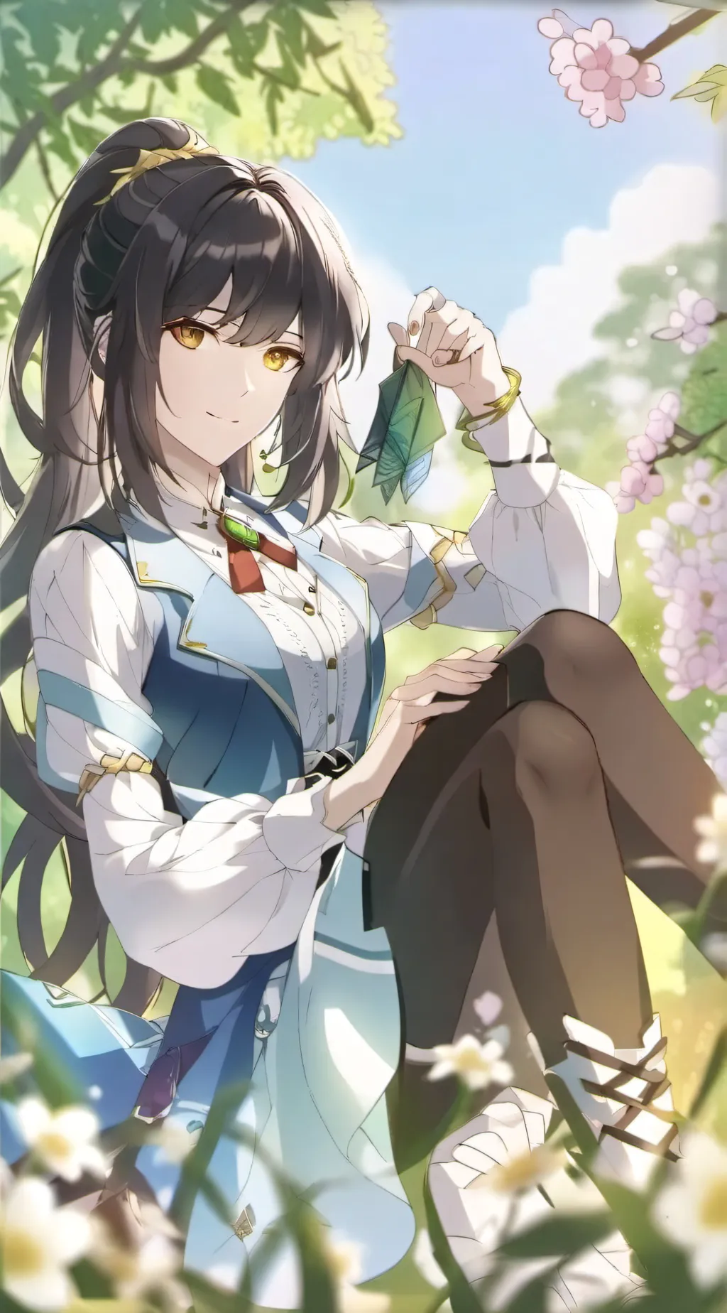 ai character: JJK Prom background