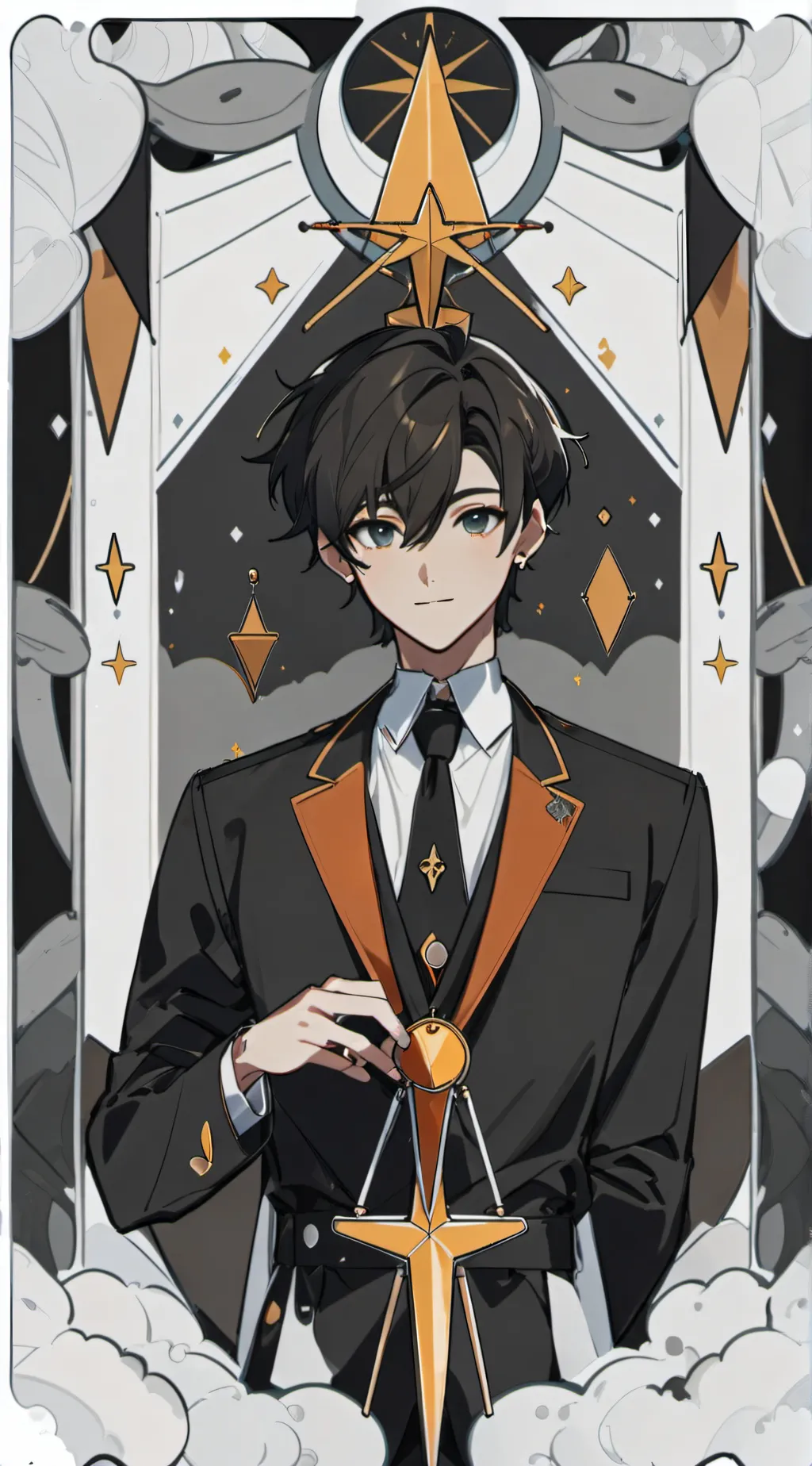 ai character: Guy bsf background