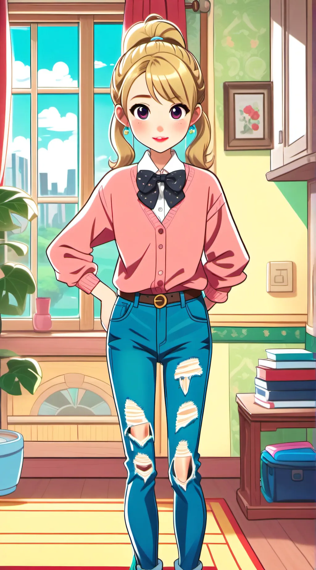 ai character: lana background