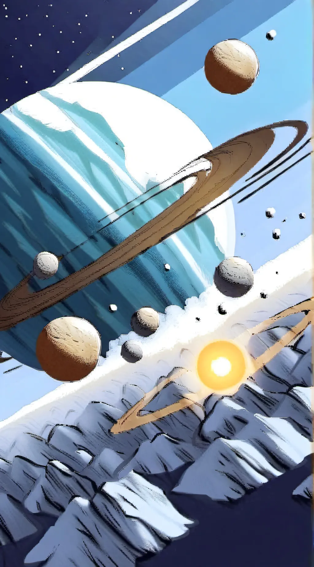 ai character: Solarballs (8)  background