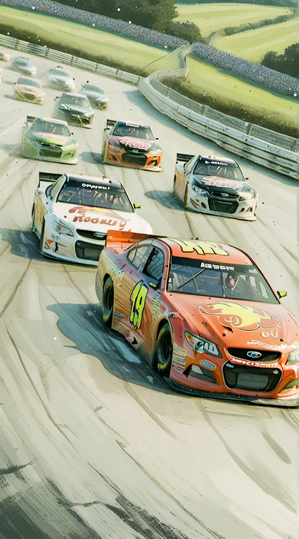 ai character: Gran Touring race background