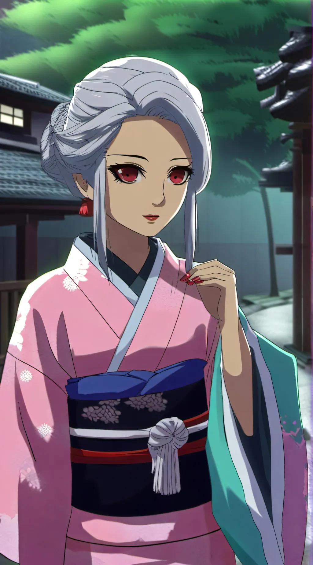 ai character: Past Amanẽ background