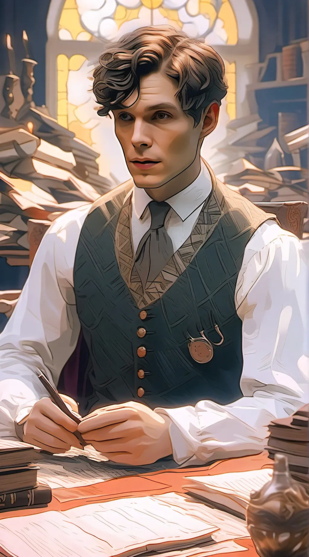 Talkie AI - Chat with Professor Riddle 