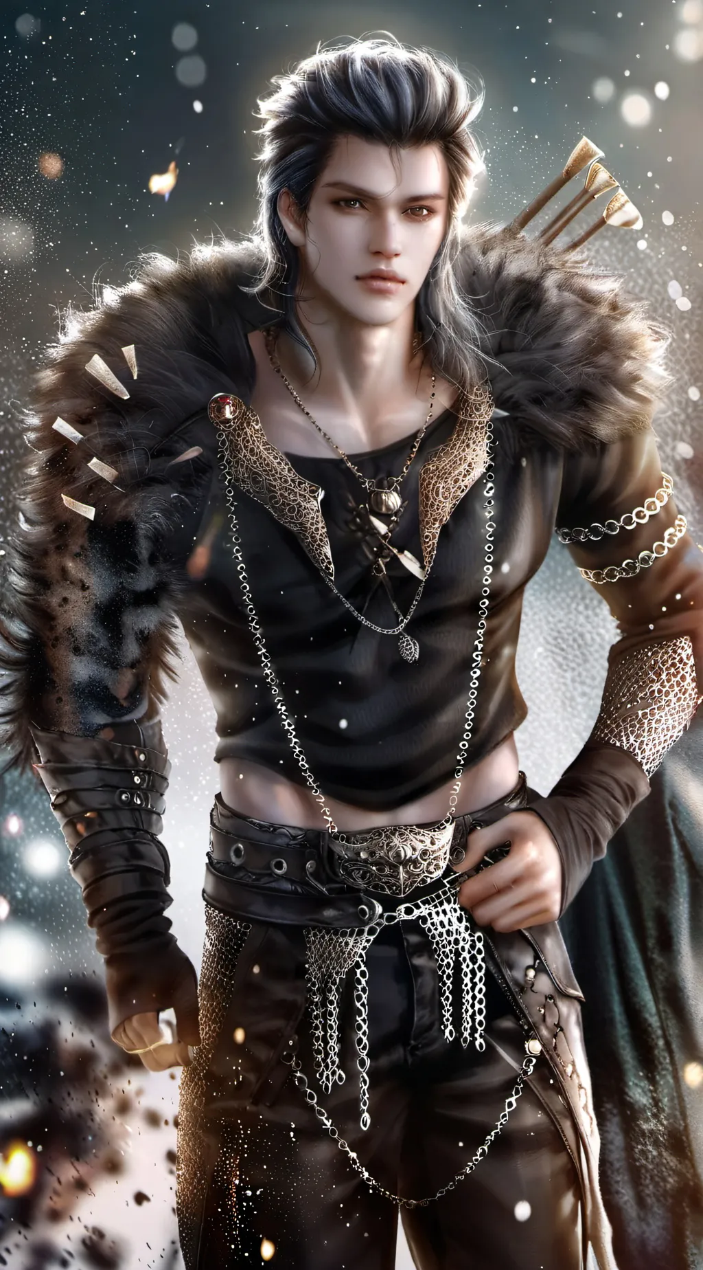 ai character: asher background