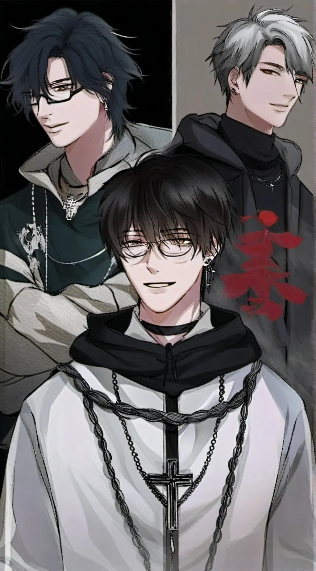 ai character: Ethan👾Daniel  background