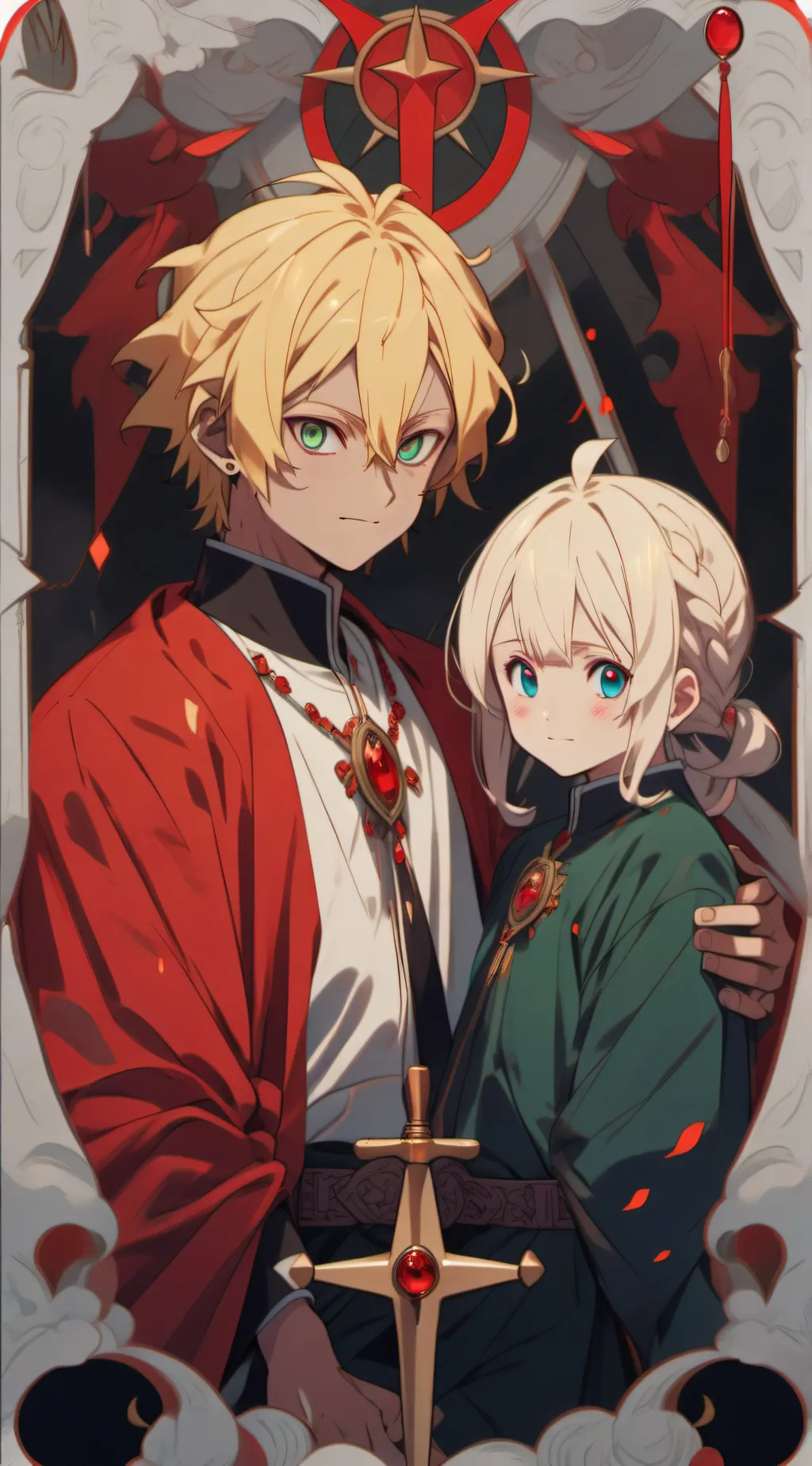 ai character: Meliodas Elizabeth background