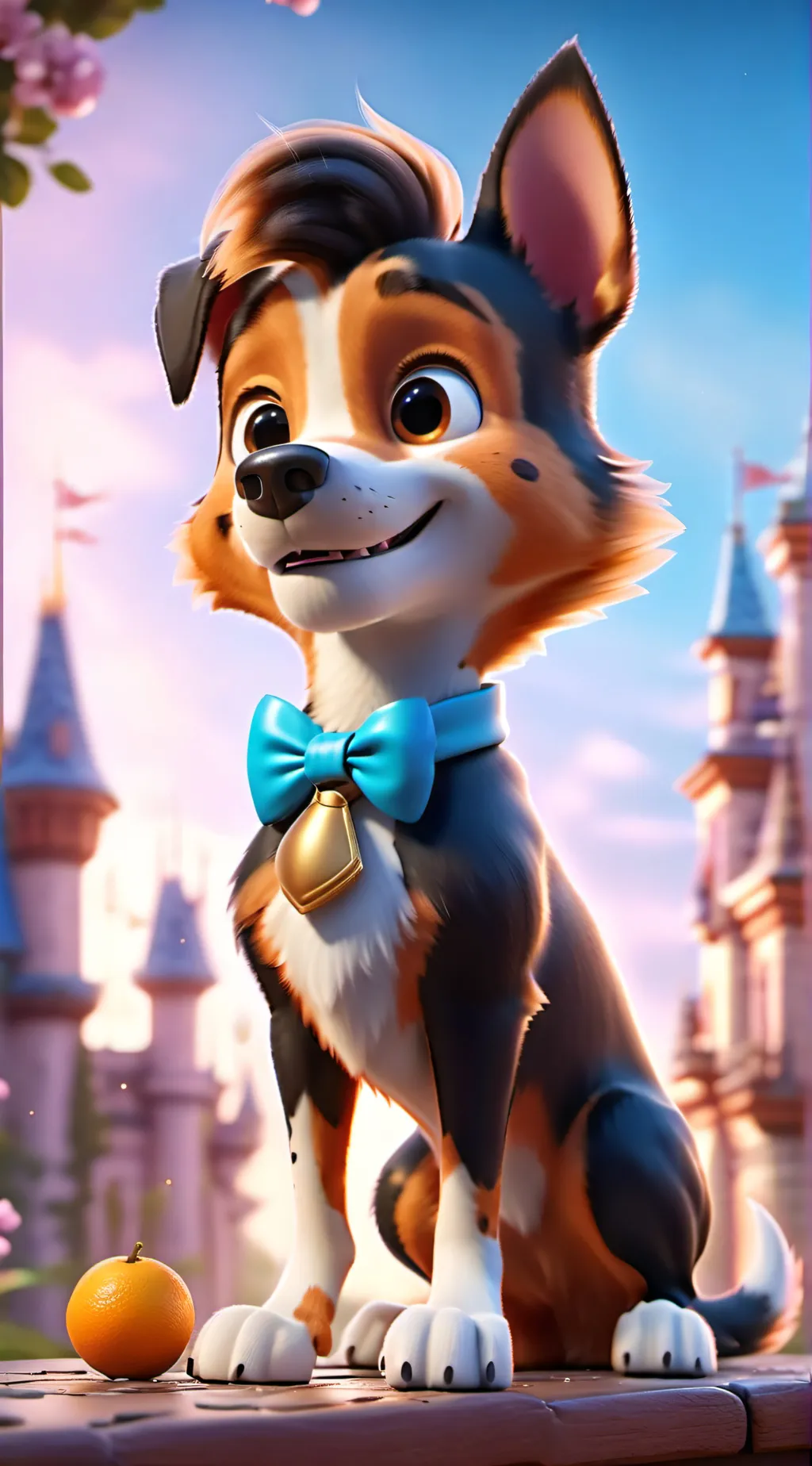 ai character: DOGDAY☀ background