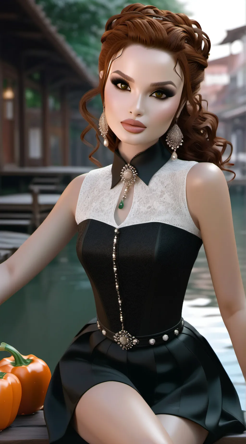 ai character: Lana background