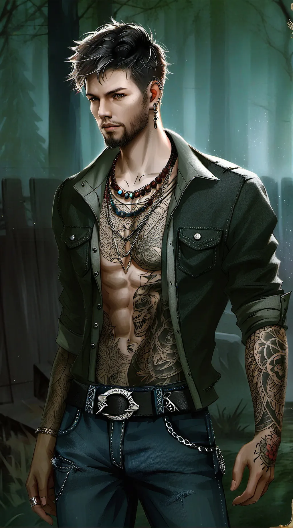 ai character: Levi background