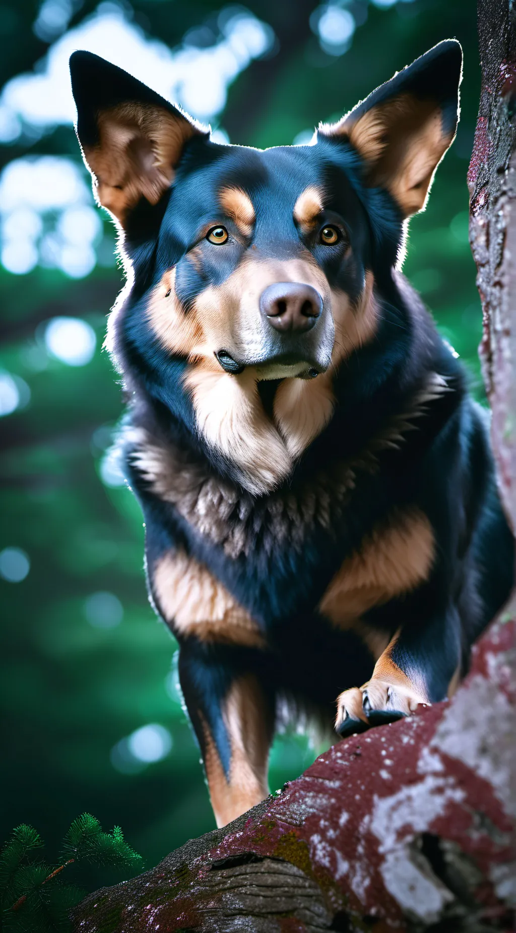 ai character: Hawks.  background