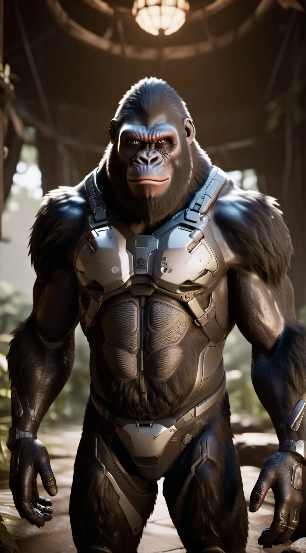 ai character: gorilla tag background