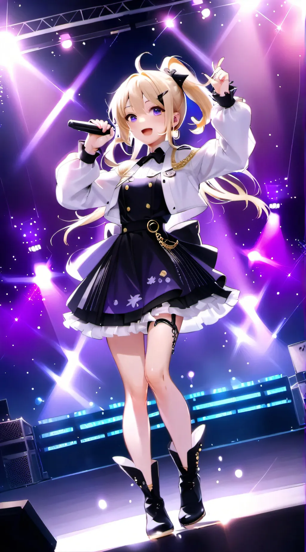 ai character: Rosé background