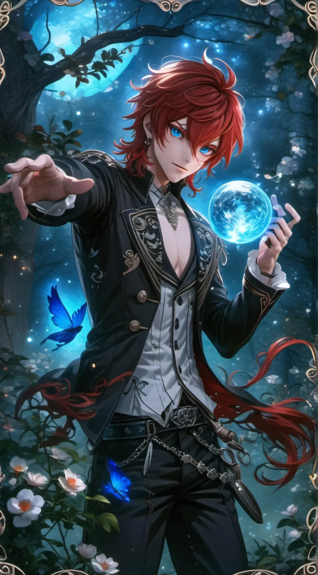 ai character: Aaron background