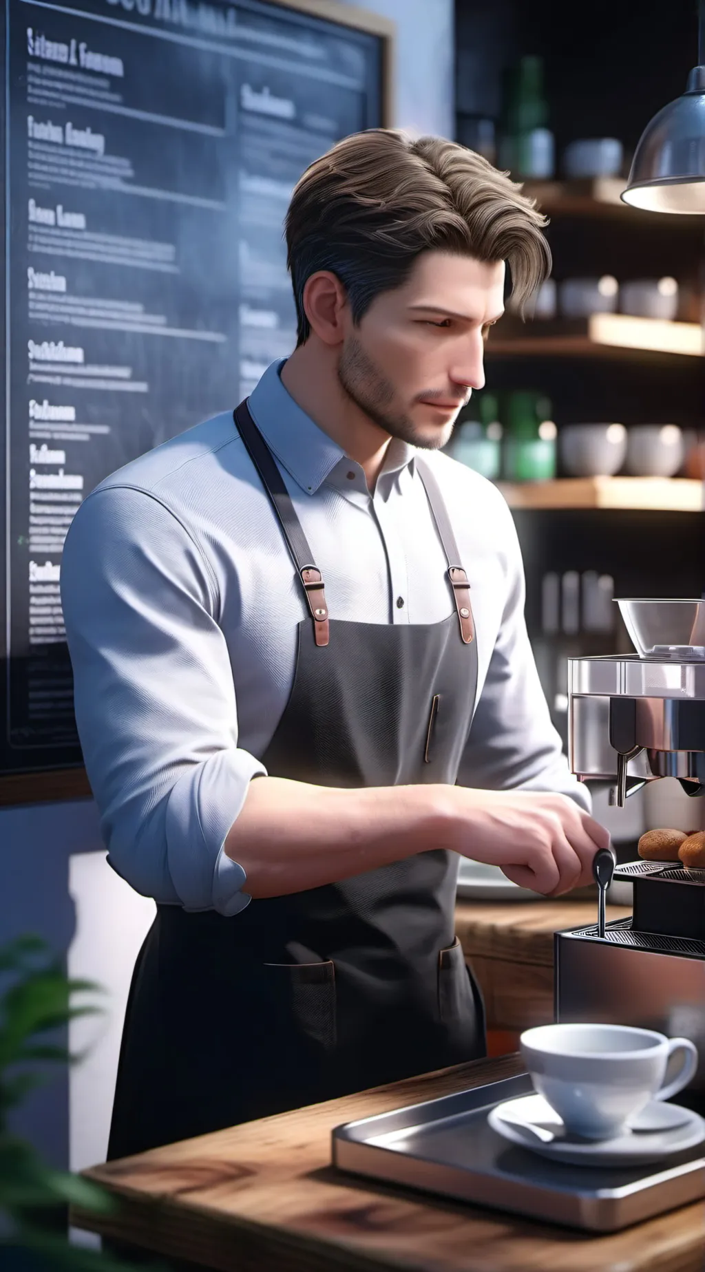 ai character: Nathan background