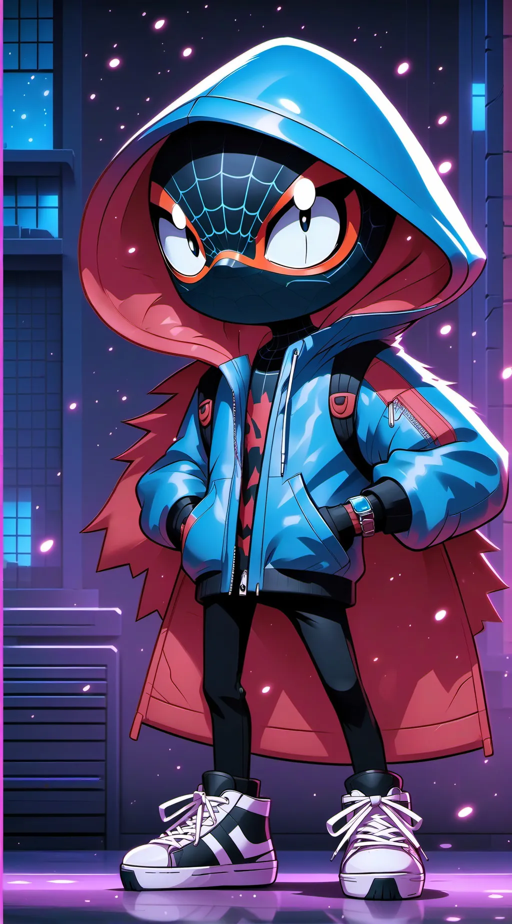 ai character: Webster  background