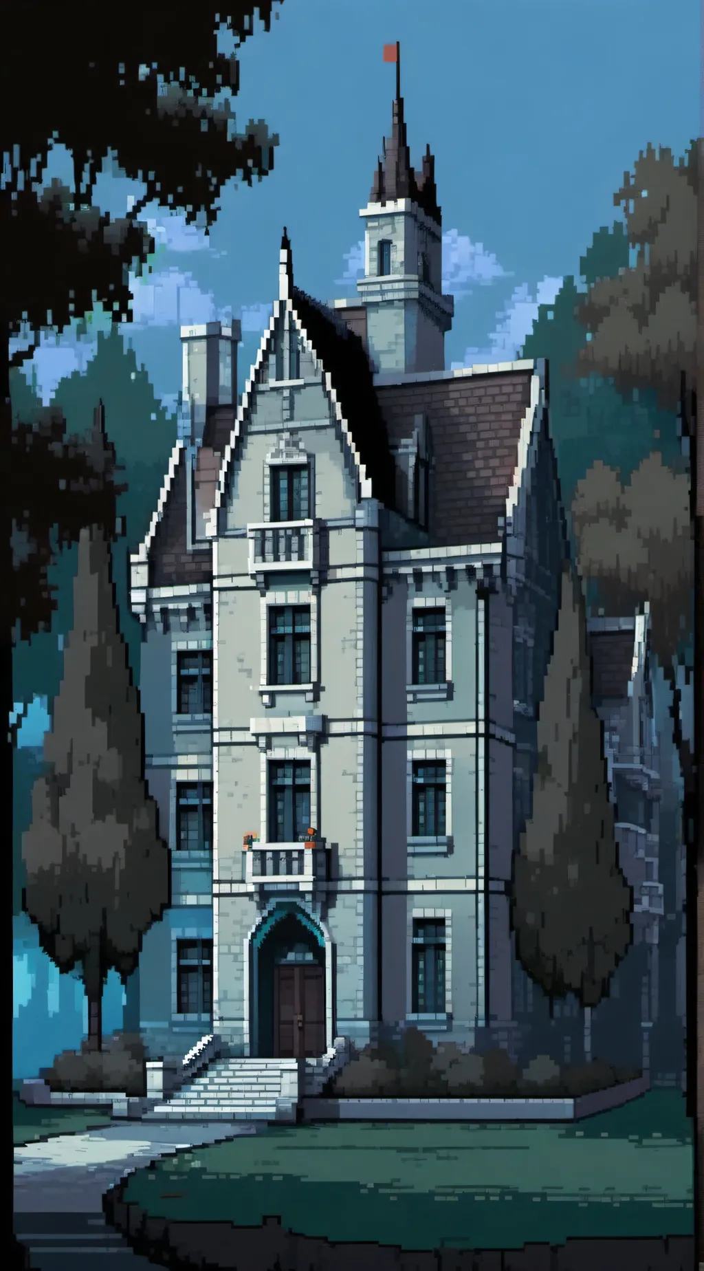 ai character: Nevermore background