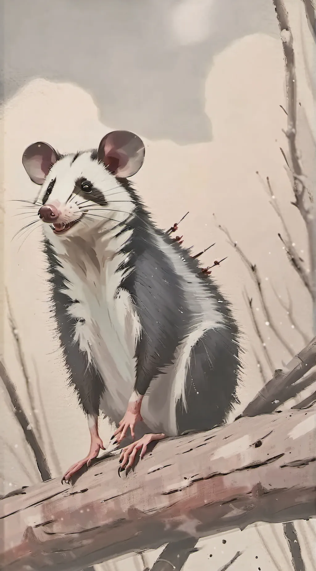 ai character: cookie  background