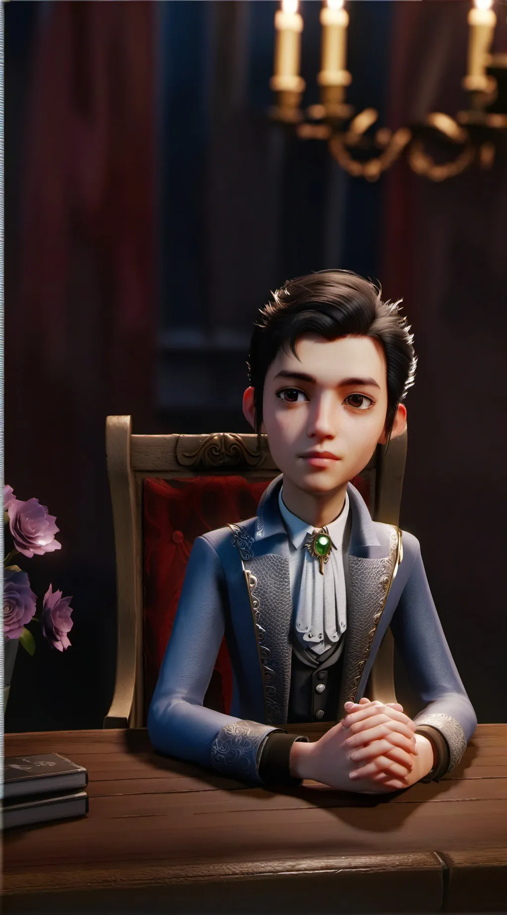 ai character: Sam background