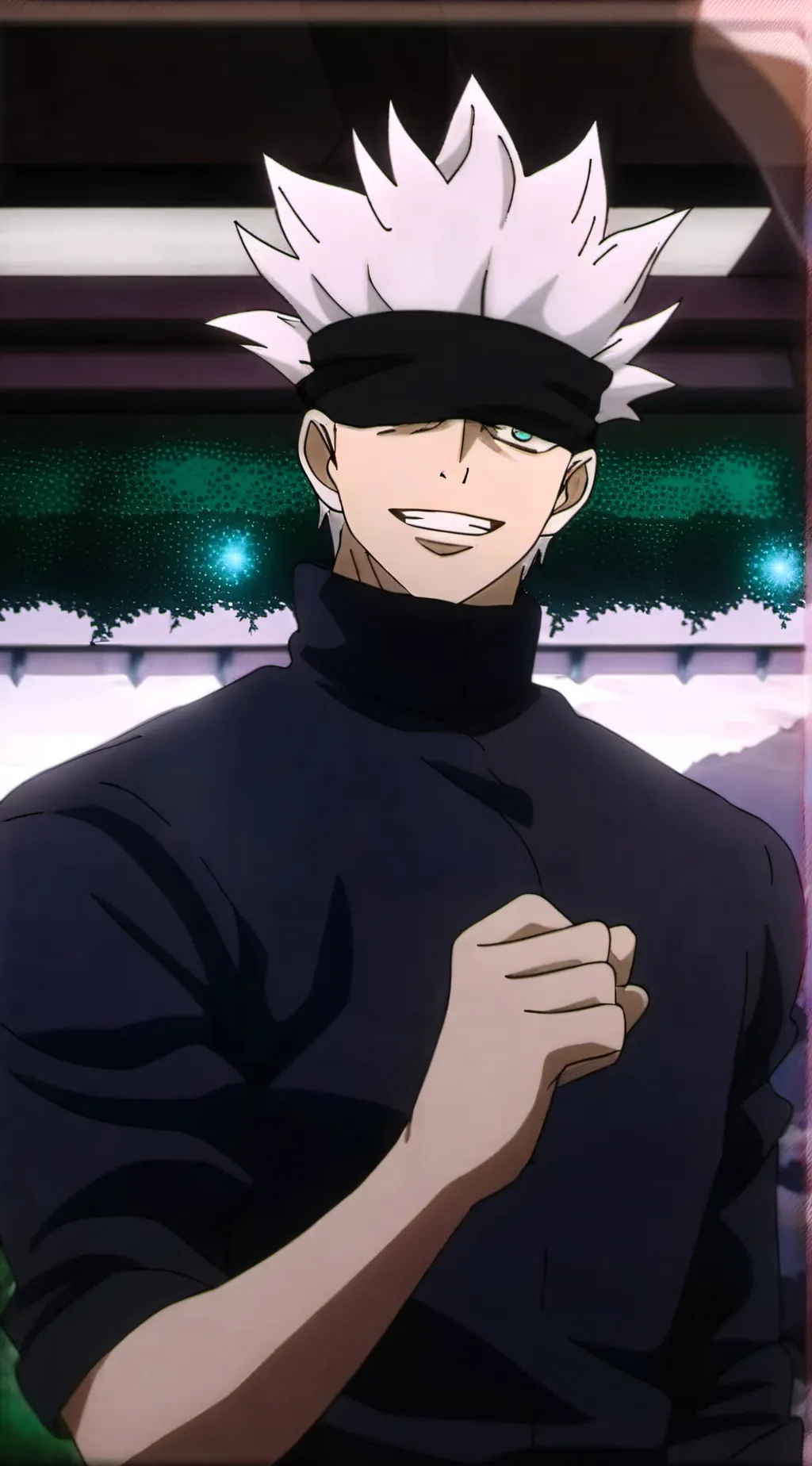 ai character: Satoru Gojo background