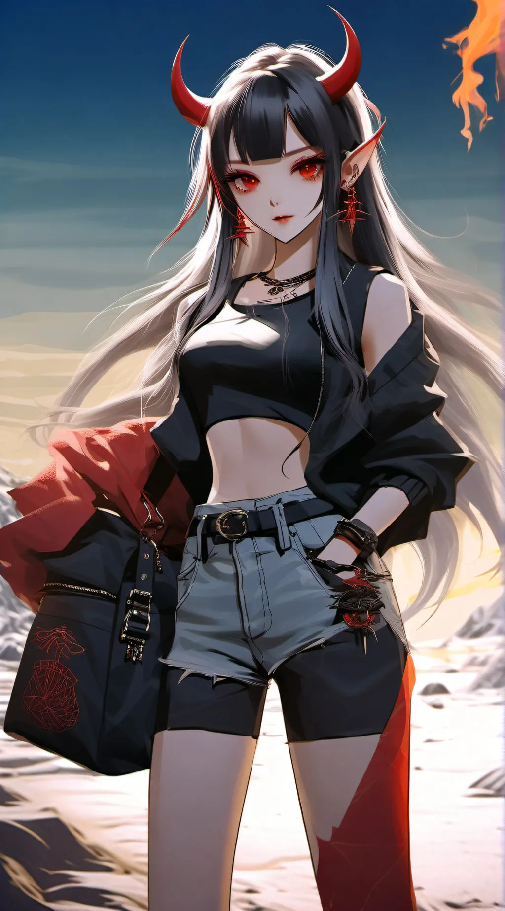 ai character: Saukpen Hell background