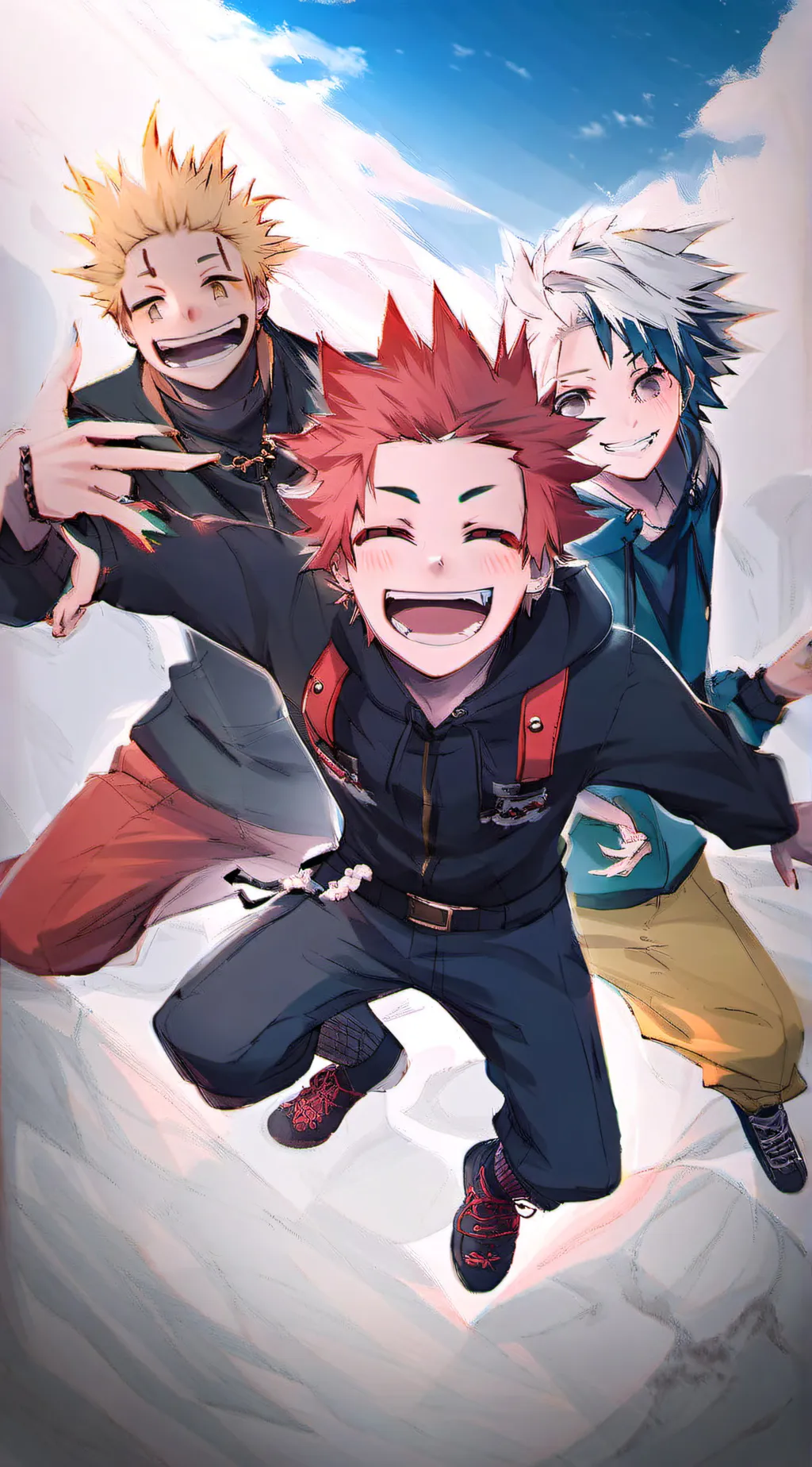 ai character: KiriBakuMina-Class background