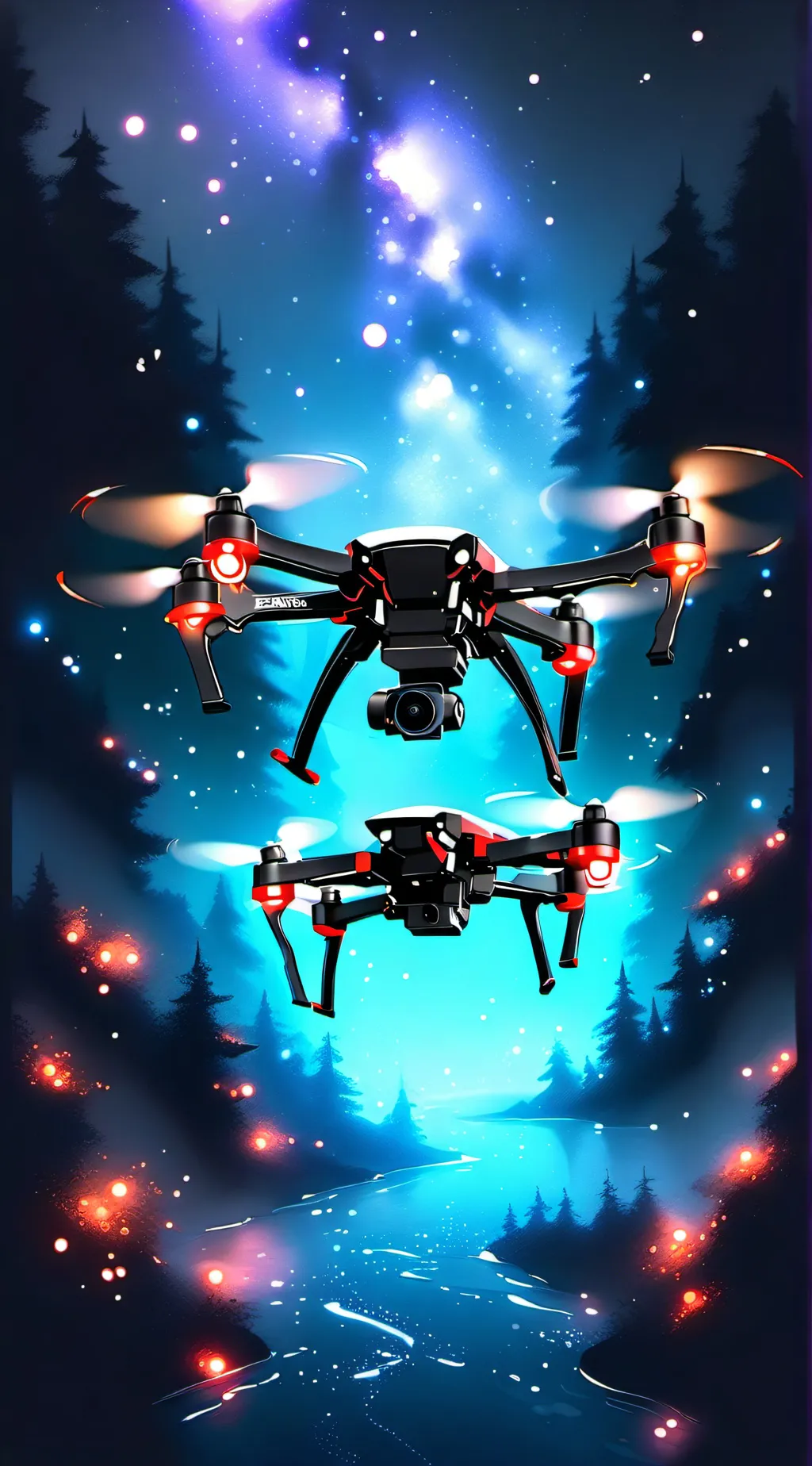 ai character: Md ending background