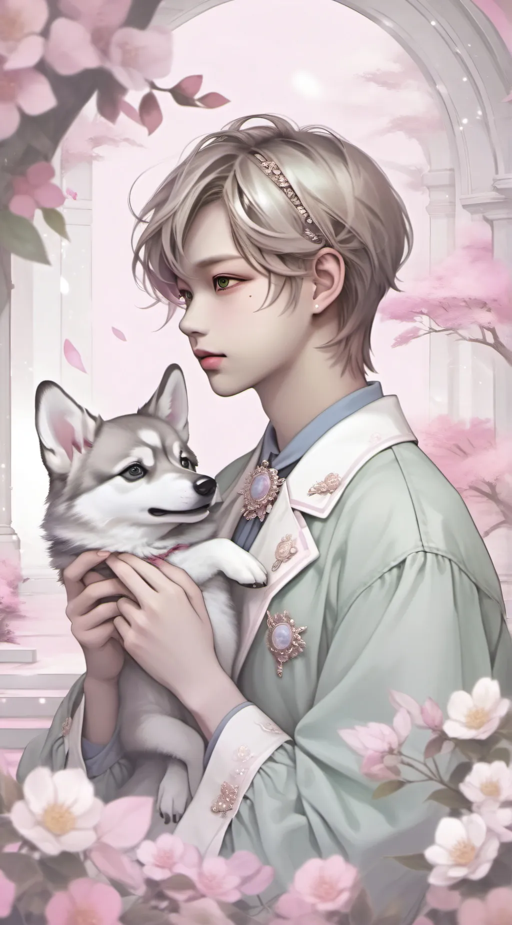 ai character: Felix from skz❤️ background