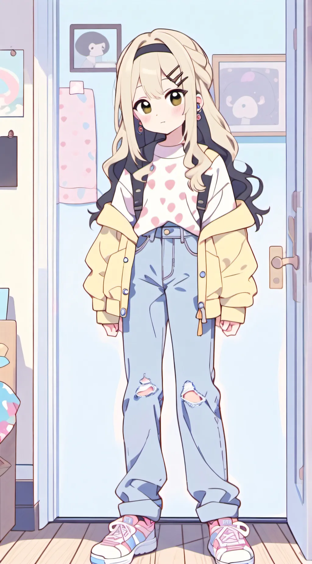 ai character: Veronica Anderson  background