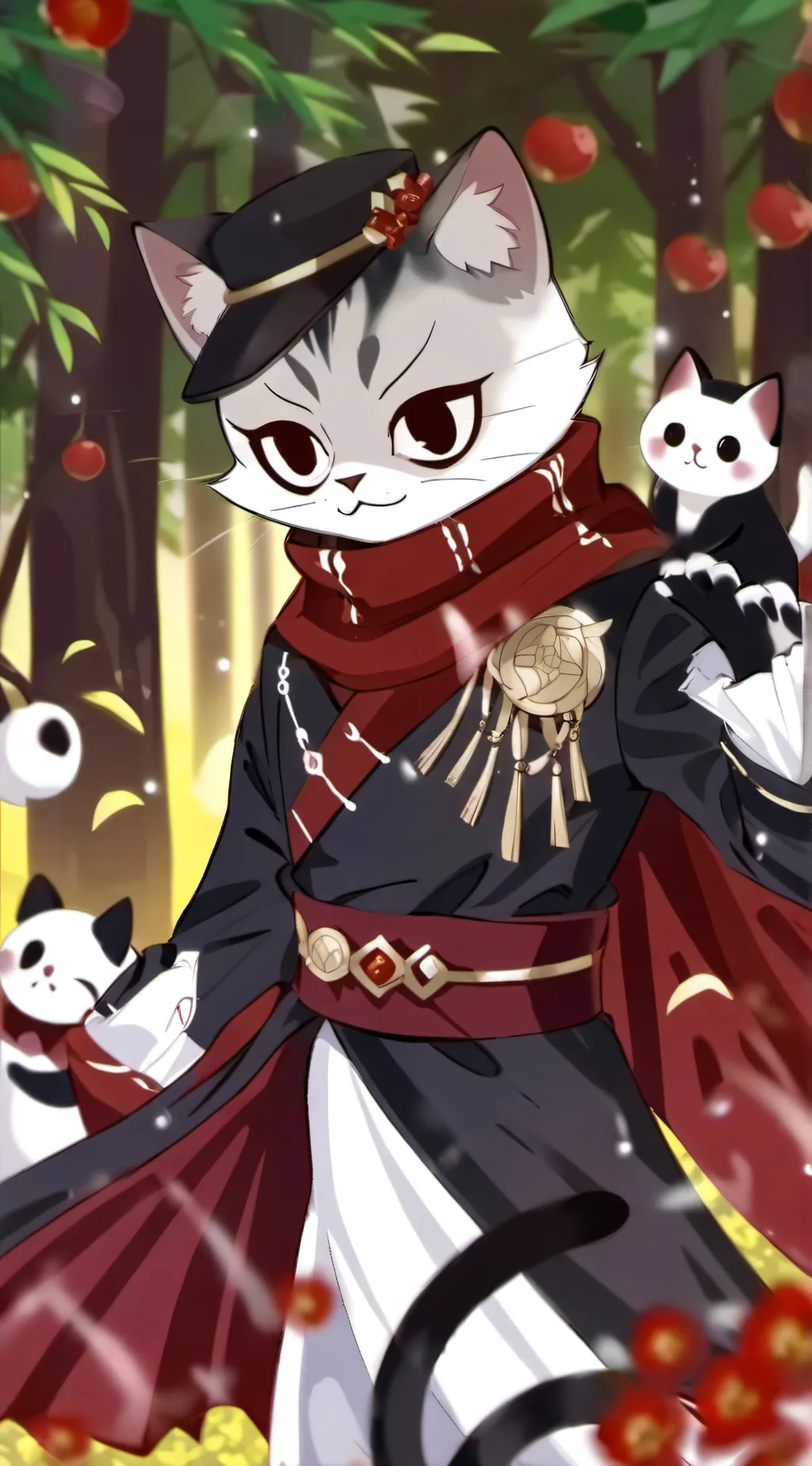 ai character: Ariana background