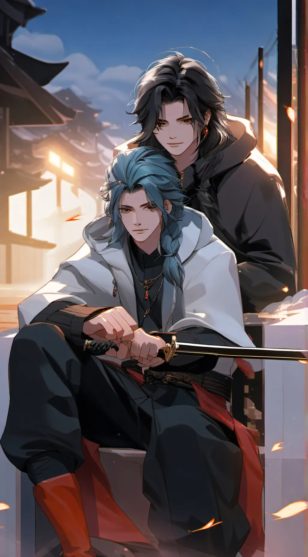 ai character: James and kay background