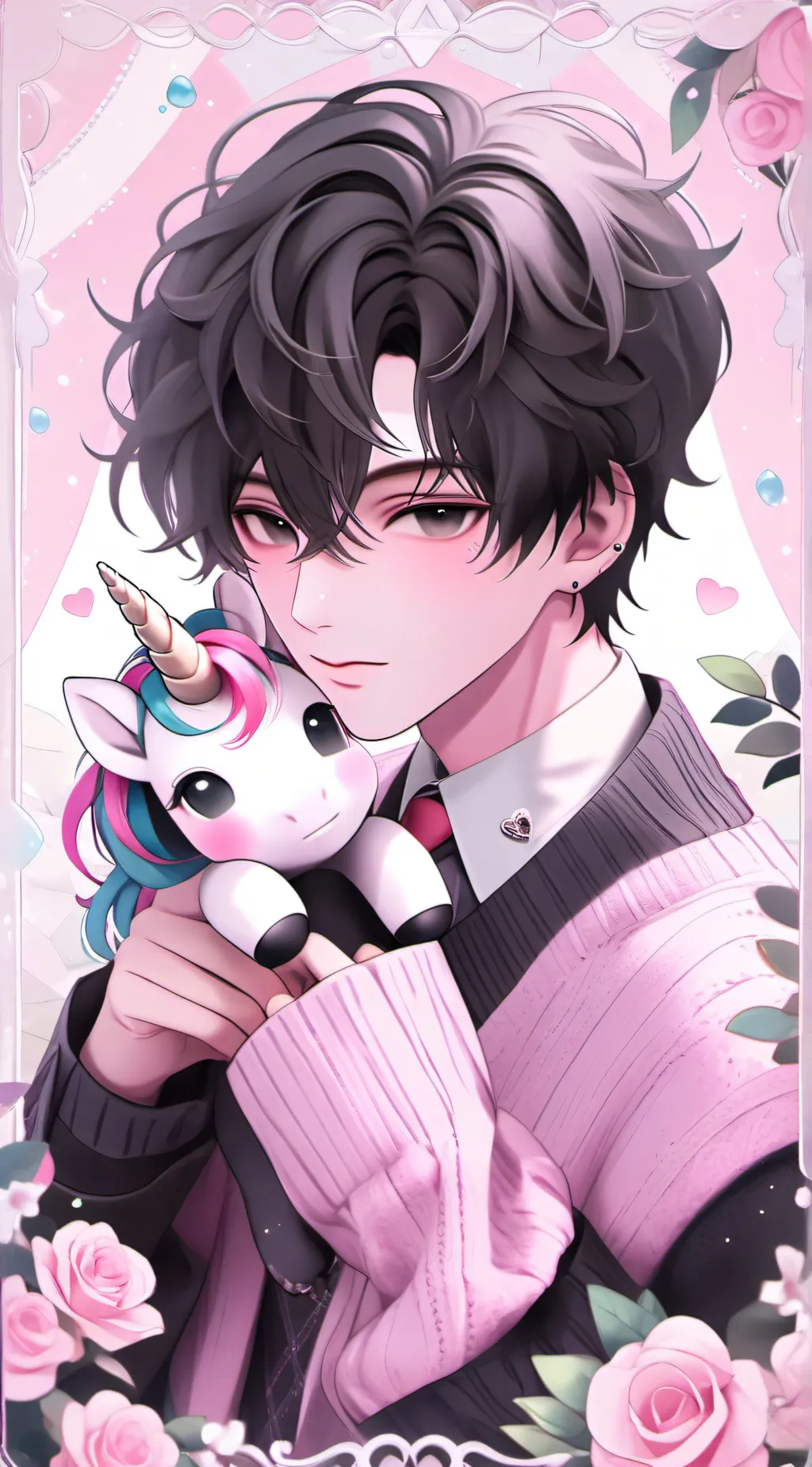 ai character: 汐 background