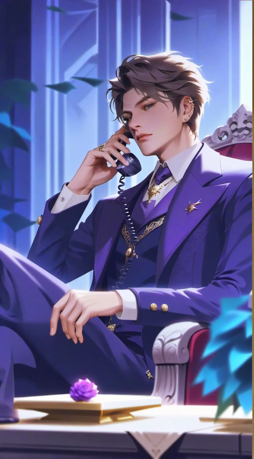 ai character: Jacob  background