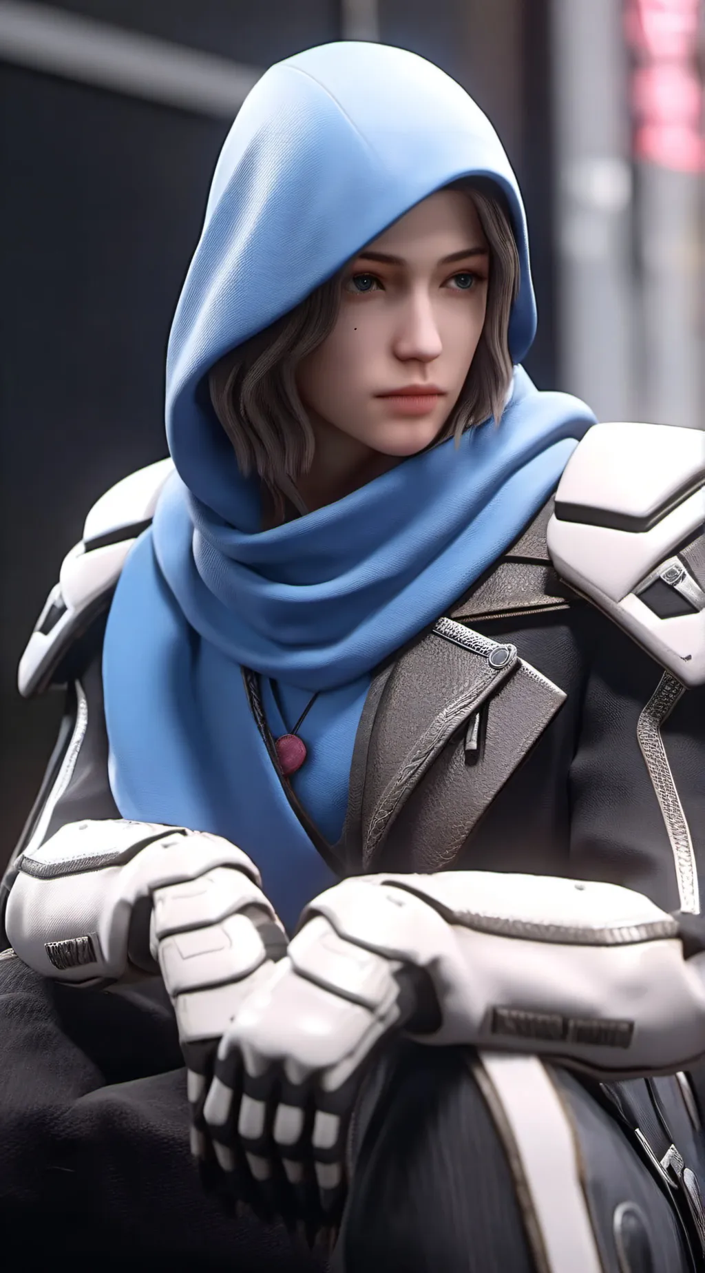 ai character: ayyza background