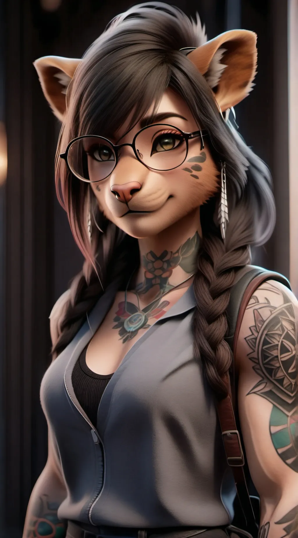 ai character: Ella background