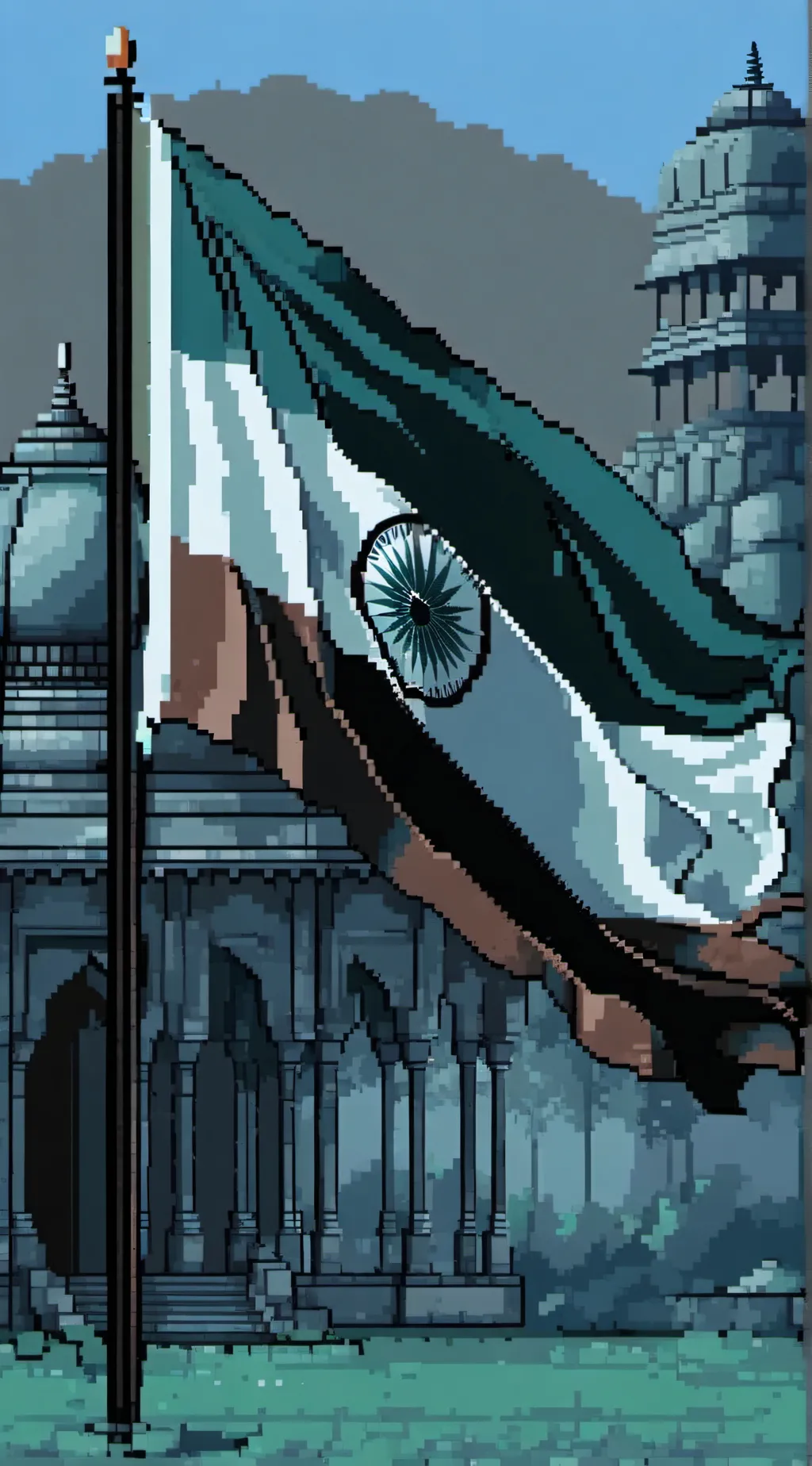 ai character: India  background