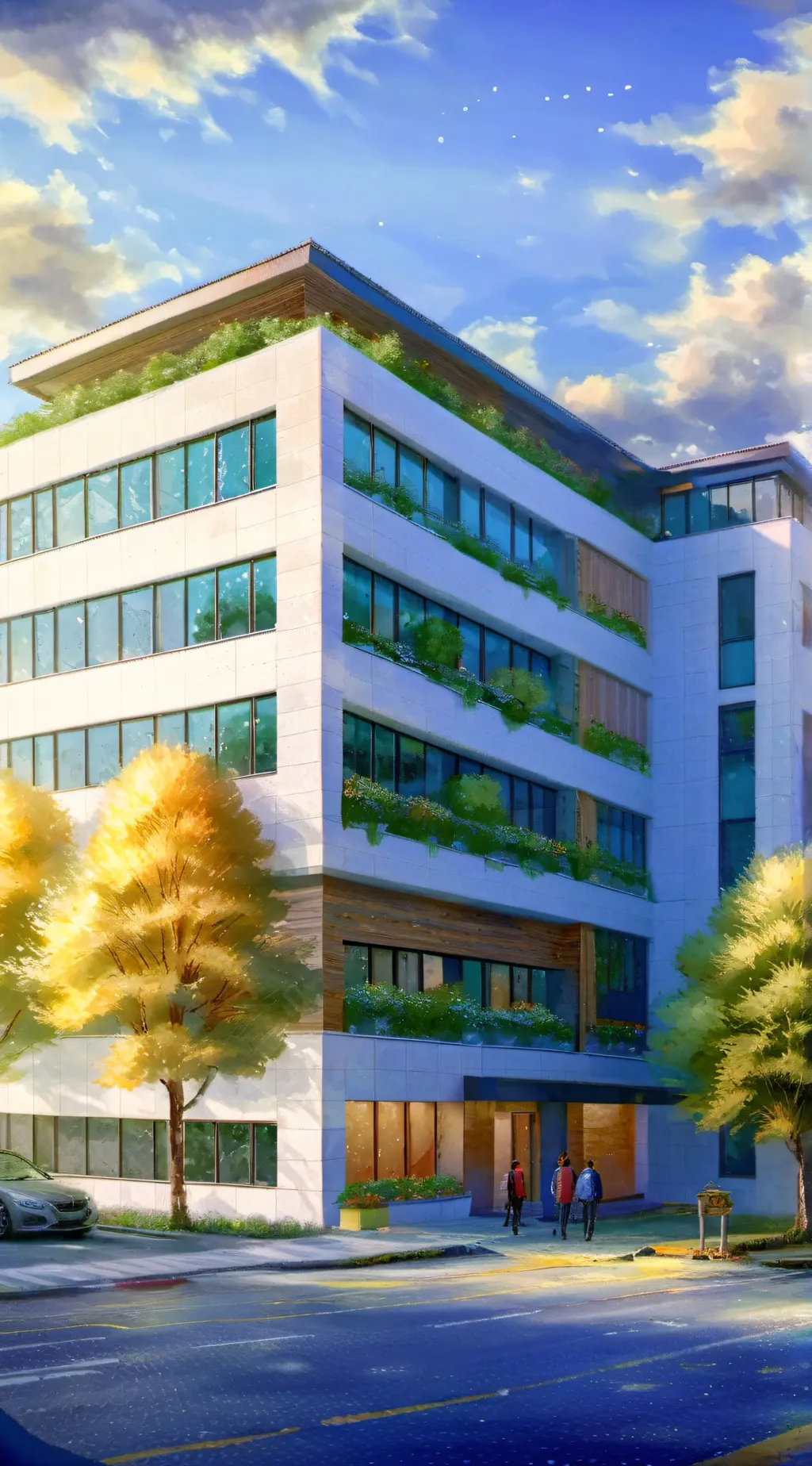 ai character: Redfern elementary background