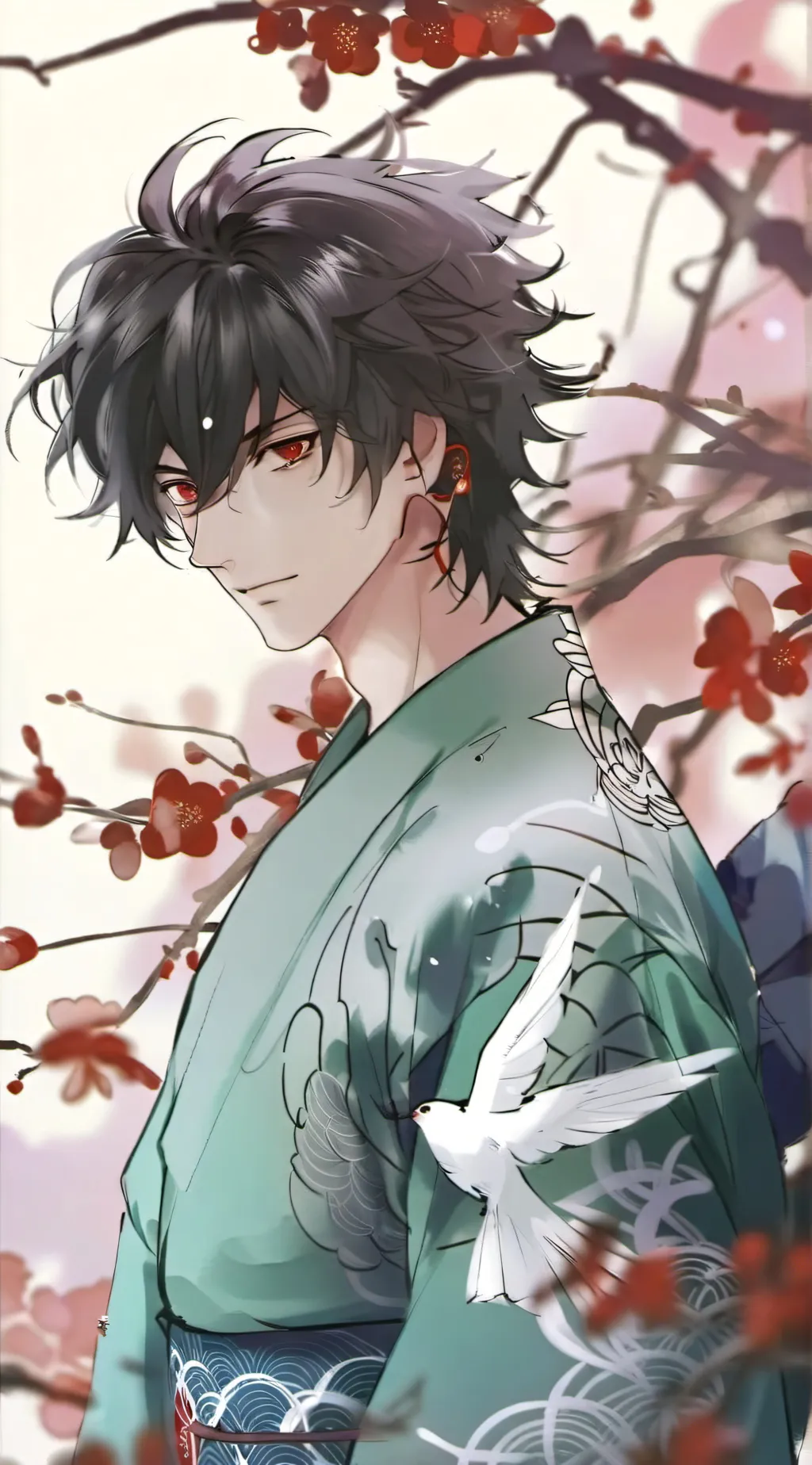 ai character: demon slayer background