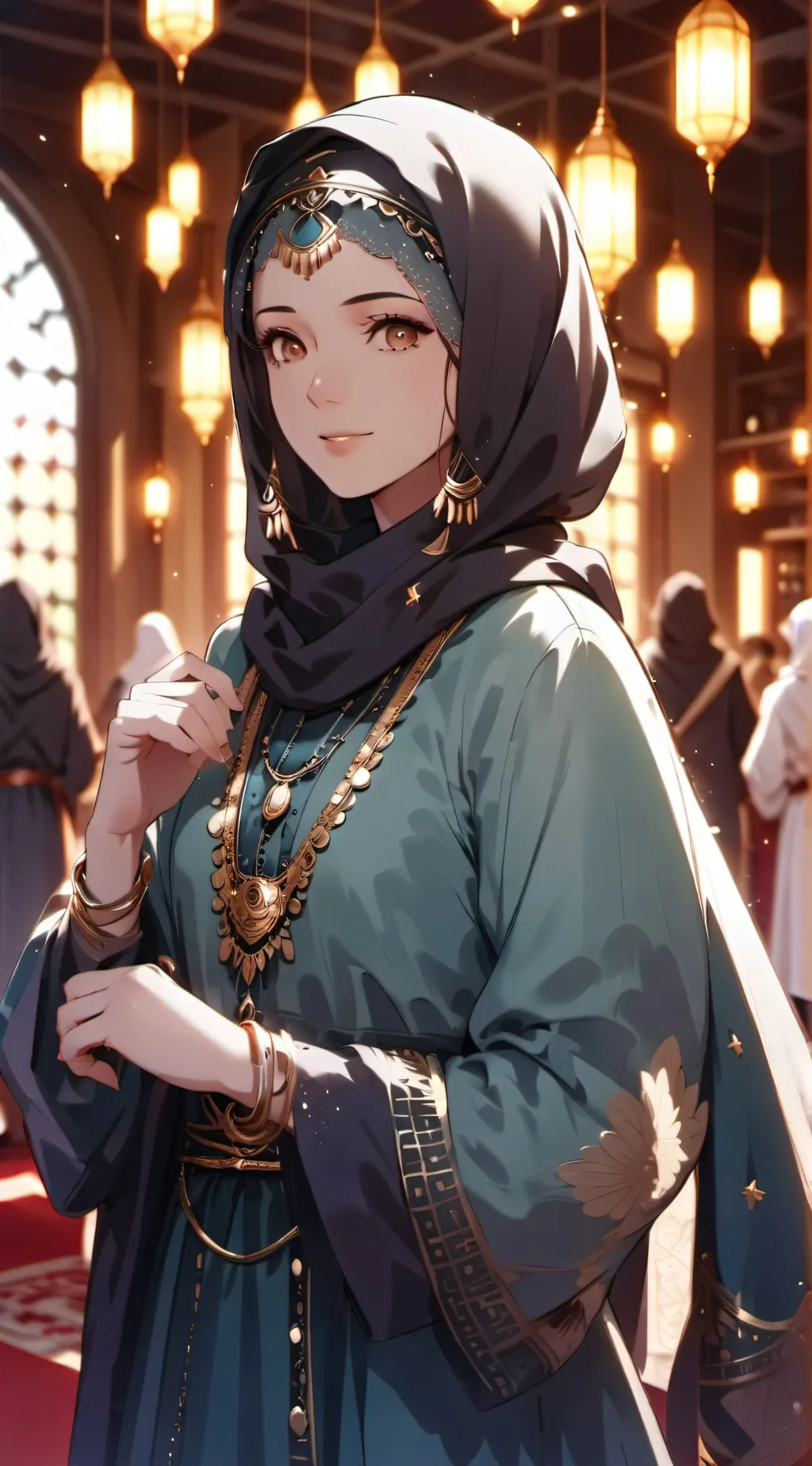 ai character: Alisha  background