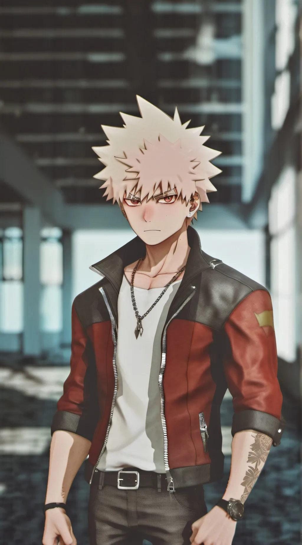 ai character: Bakugo background