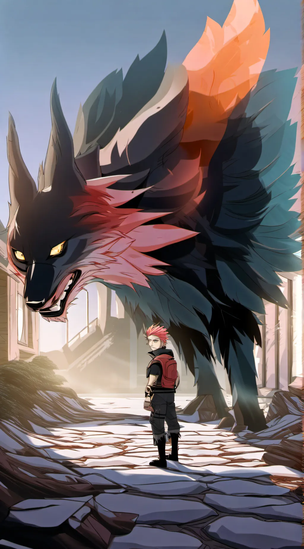 ai character: sukuna background