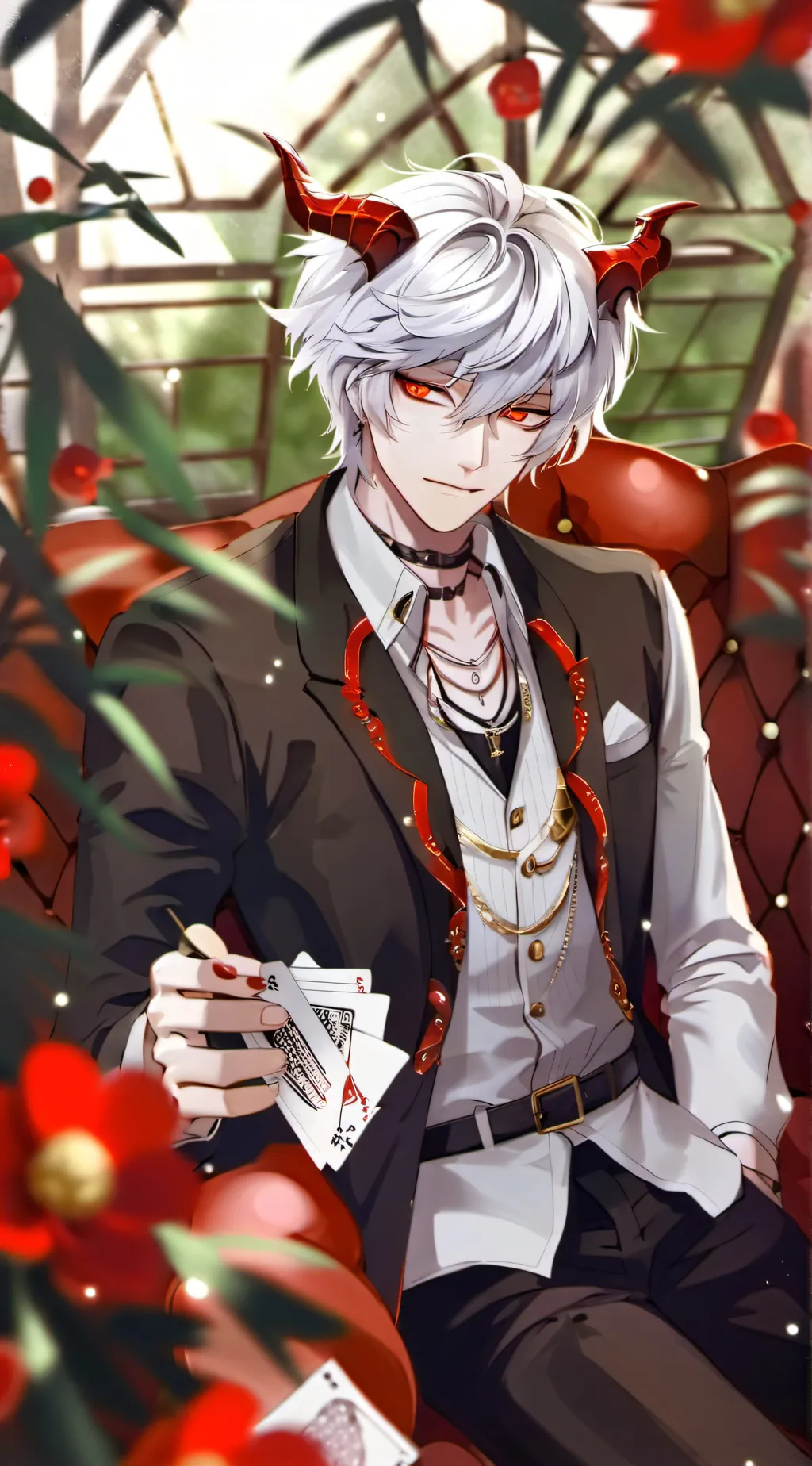 ai character: Leo background